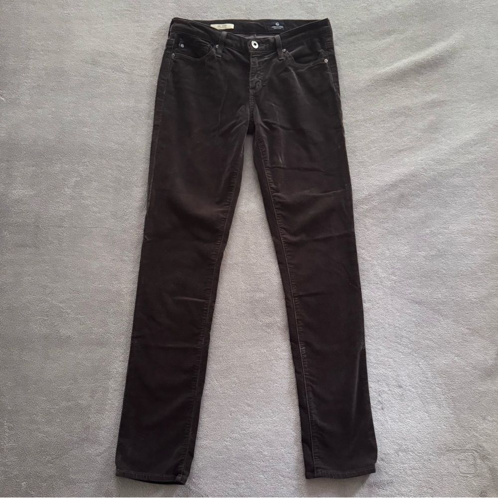 AG Adriano Goldschmied “The Stilt” Cigarette Leg Corduroy Pant EUC